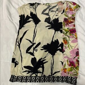 Anthropologie Floral Print Women's Top